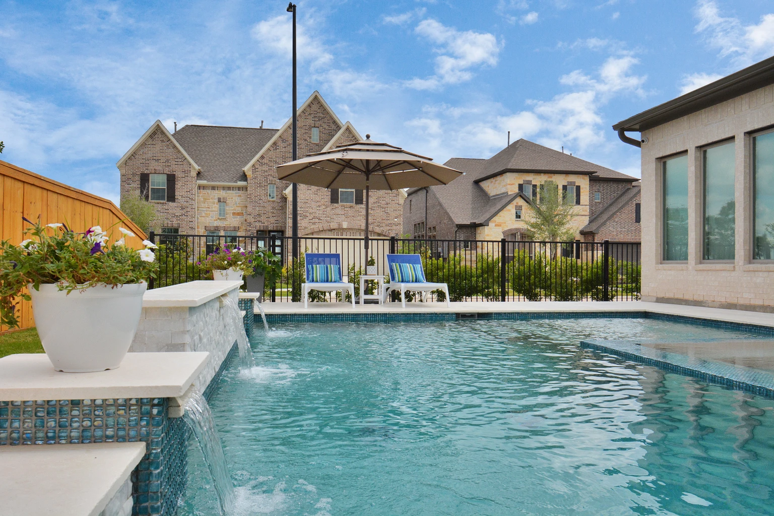 Custom Backyard Pool